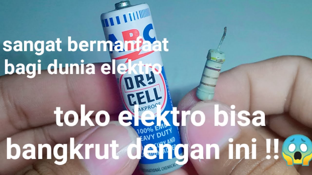 KENAPA GAK DARI DULU !!! Dunia elektro bisa gempar !!