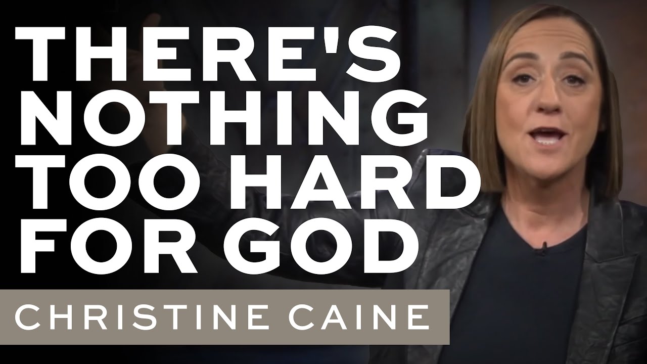 God Is Over All Things | God Can Do Anything | Christine Caine