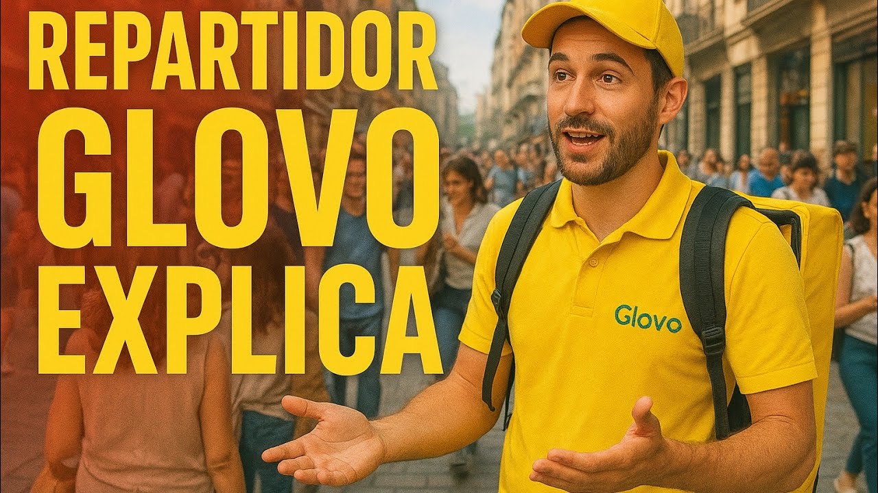 Como funciona el trabajo de repartidor de Glovo #mividronvlog 