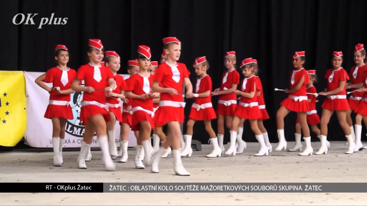 Žatec 8.5. 2014 Oblastní kolo Národního šampionátu  mažoretek