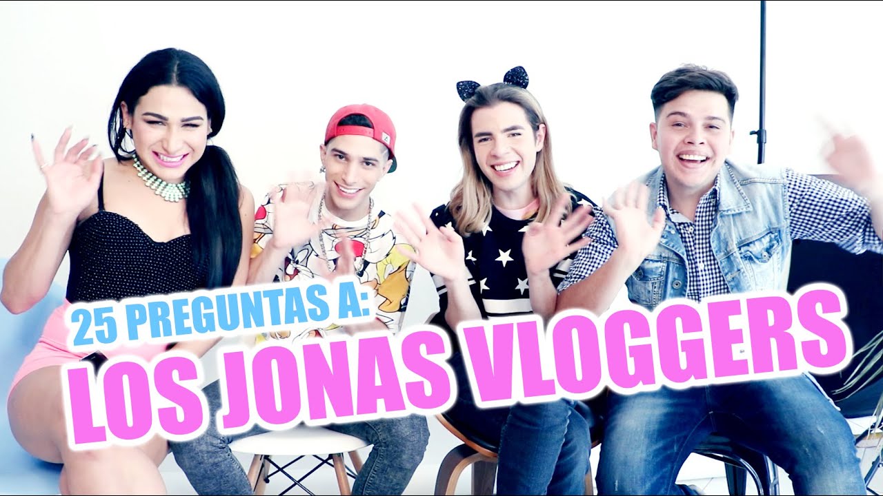 25 PREGUNTAS A LOS JONAS VLOGGERS