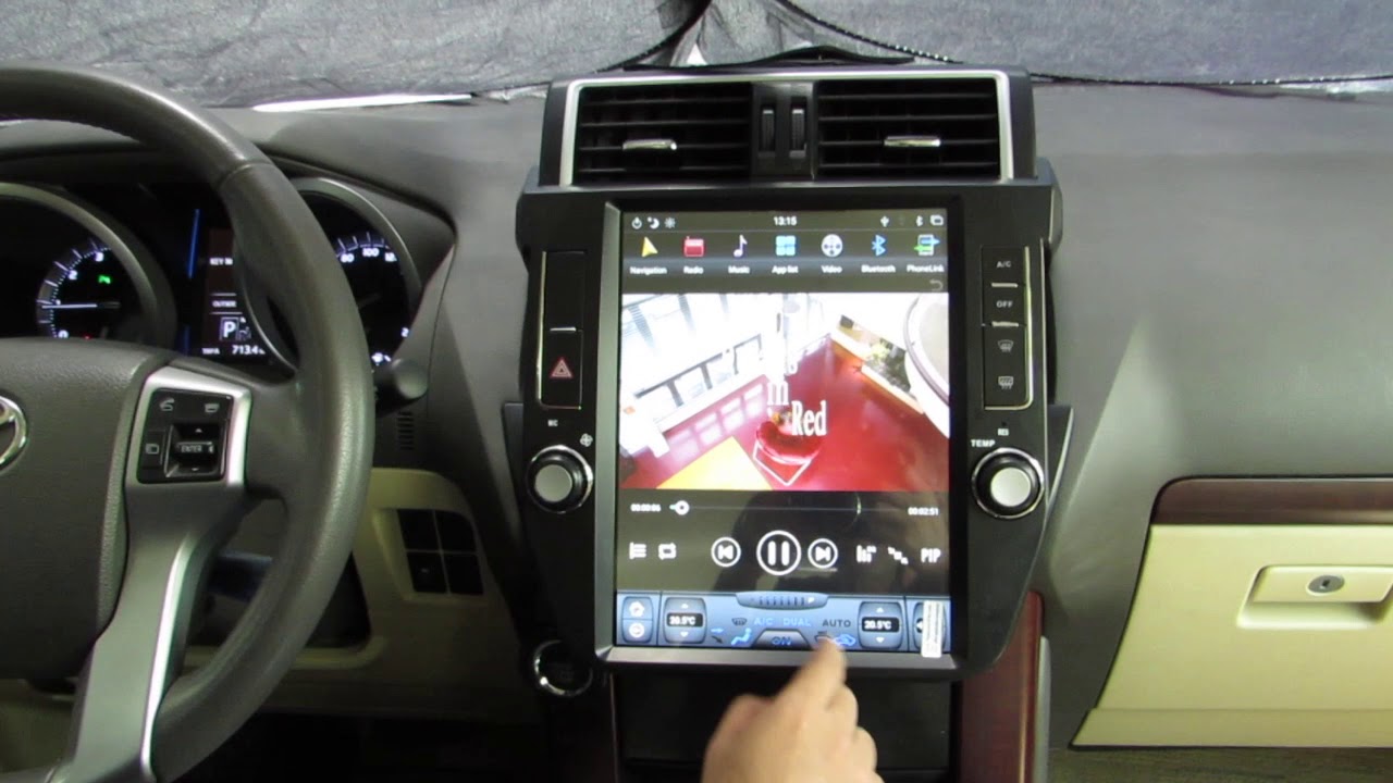 Toyota Prado 2014 – 17 Android Full Touch Tesla 12″