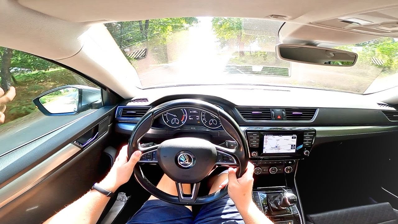 2016 Skoda Superb III 2.0 TDI 190HP DSG - POV TEST DRIVE
