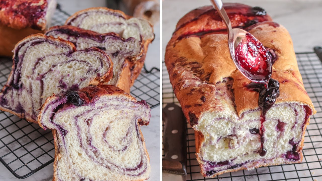 PÃO ROSCA COM GELEIA DE MIRTILO | FAÇA E VEJA O QUE ACONTECE