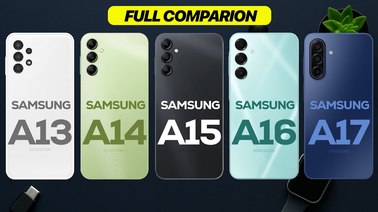 Samsung A13 vs A14 vs A15 vs A16 vs A17: Ultimate Budget 5G Showdown! 🚀