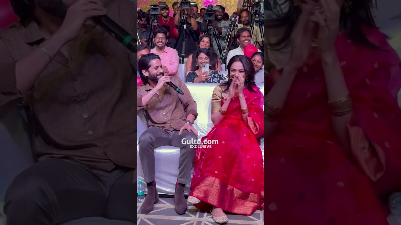 #NagaChaitanya calling #SobhitaDhulipala, #BujjiThalli is too sweet 🥰 | Gulte