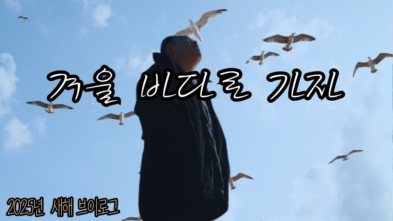 2025년 새해 브이로그 l 겨울 바다로 가자
