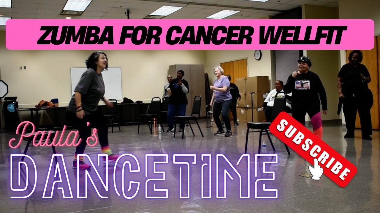 Land of 1000 dances with my warriors from cancer Wellfit group 
