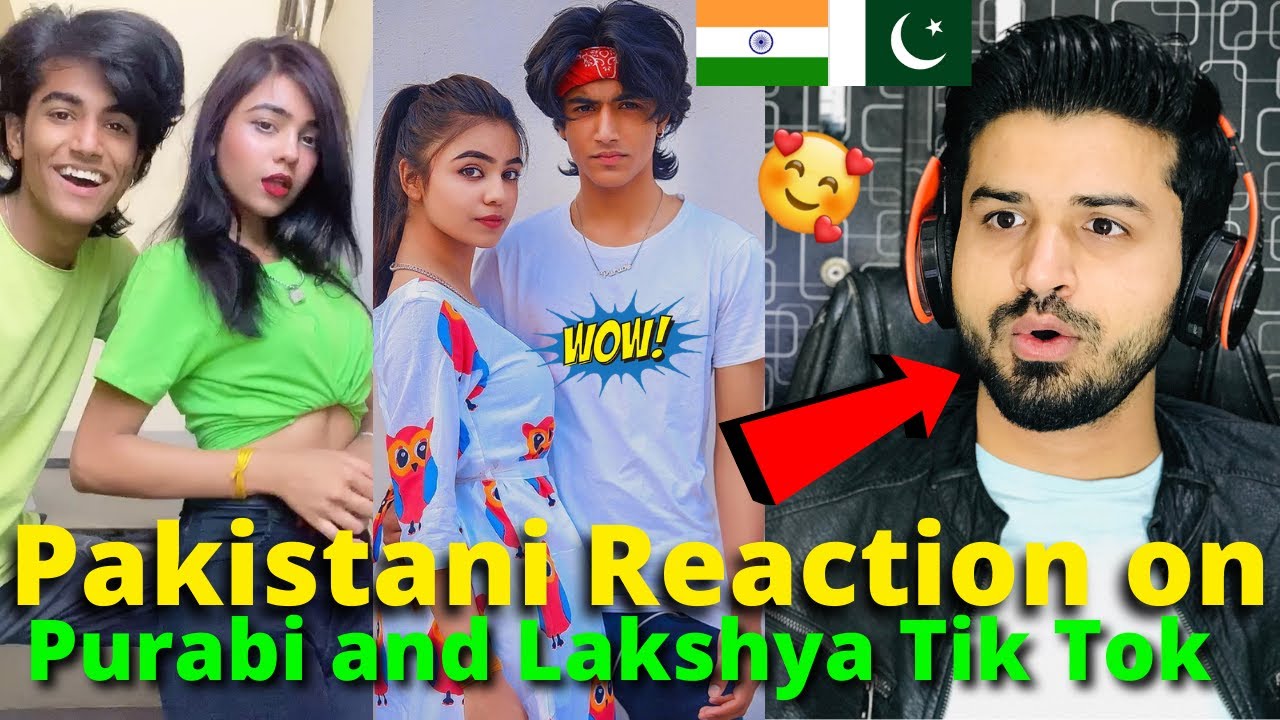 Pakistani React on Purabi Bhargava and Lakshay Suri Latest TIKTOK VIDEOS | Reaction Vlogger