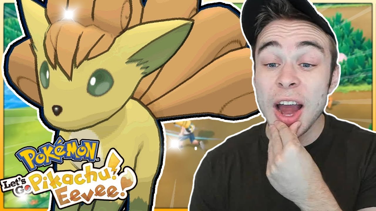 СУПЕР БЫСТРЫЙ БЛЕСТЯЩИЙ ВУЛЬПИКС! Pokémon Let's Go Pikachu & Eevee Shiny Reaction!