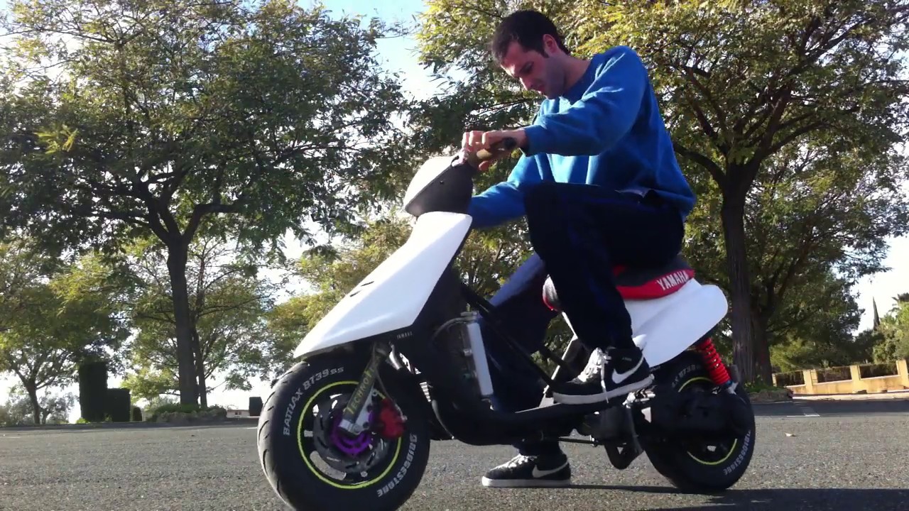 Test Yamaha Jog kit malossi big bore