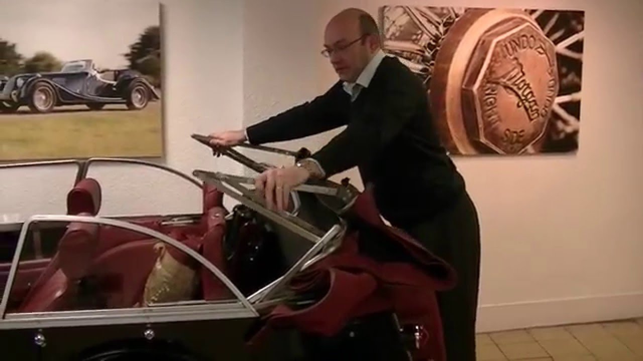 How to put up a Morgan 4 seater hood