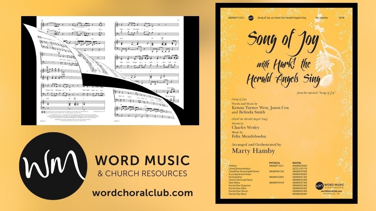 Song of Joy with Hark! the Herald Angels Sing | Arranged and Orchestrated by Marty Hamby