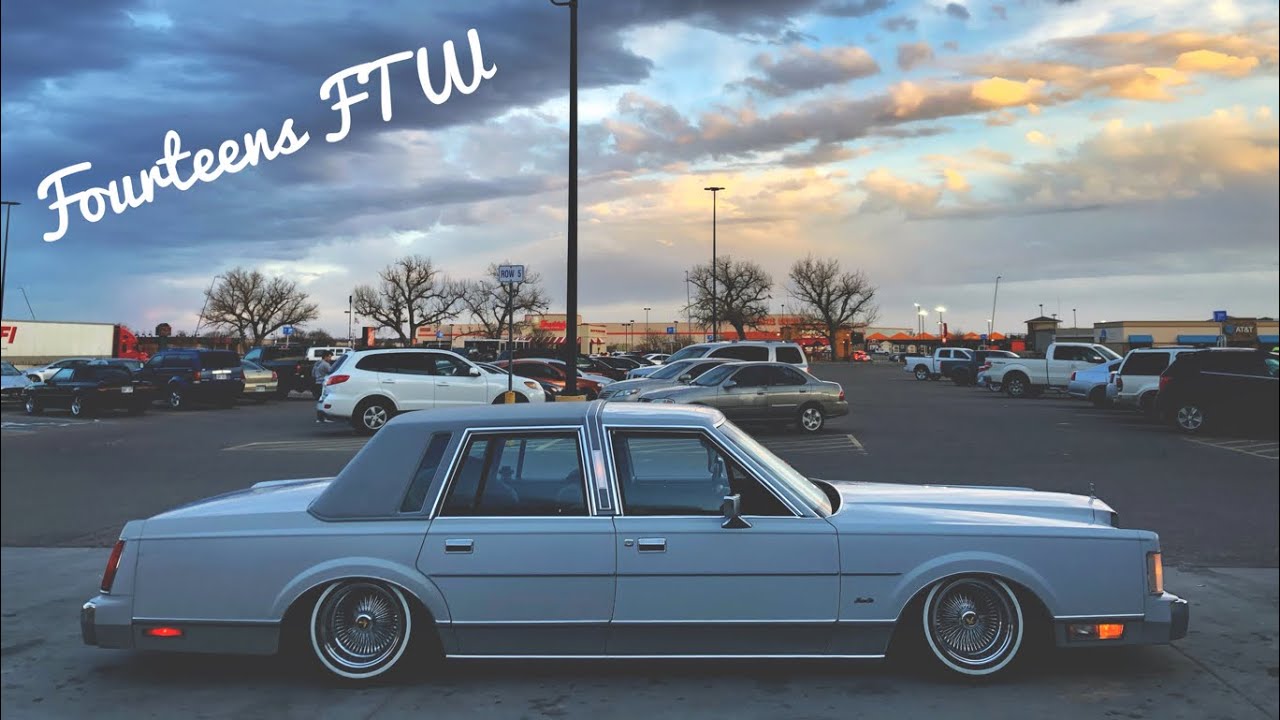 Bagged Lincoln Lowrider Gets 14's