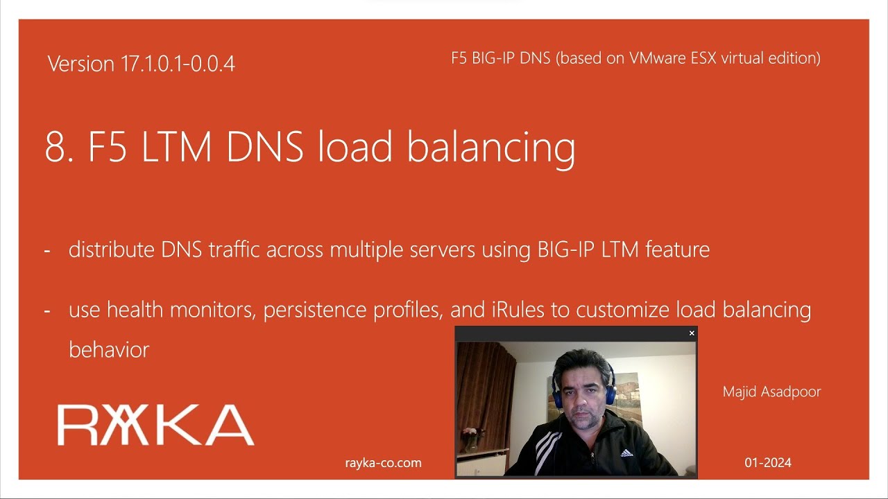 8. Балансировка нагрузки DNS F5 LTM