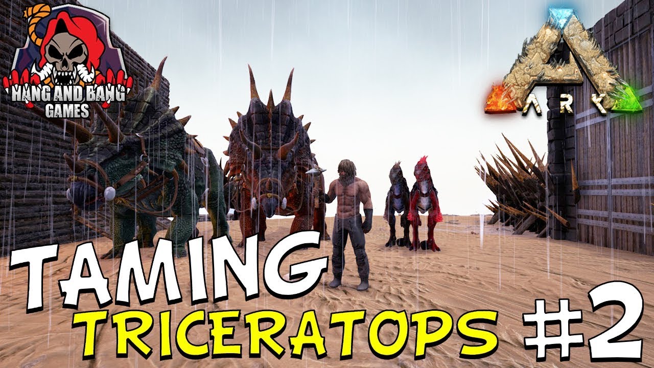 Taming Some Utility Dinos! - Soloing the Ark Story Mode [E02-The Island]