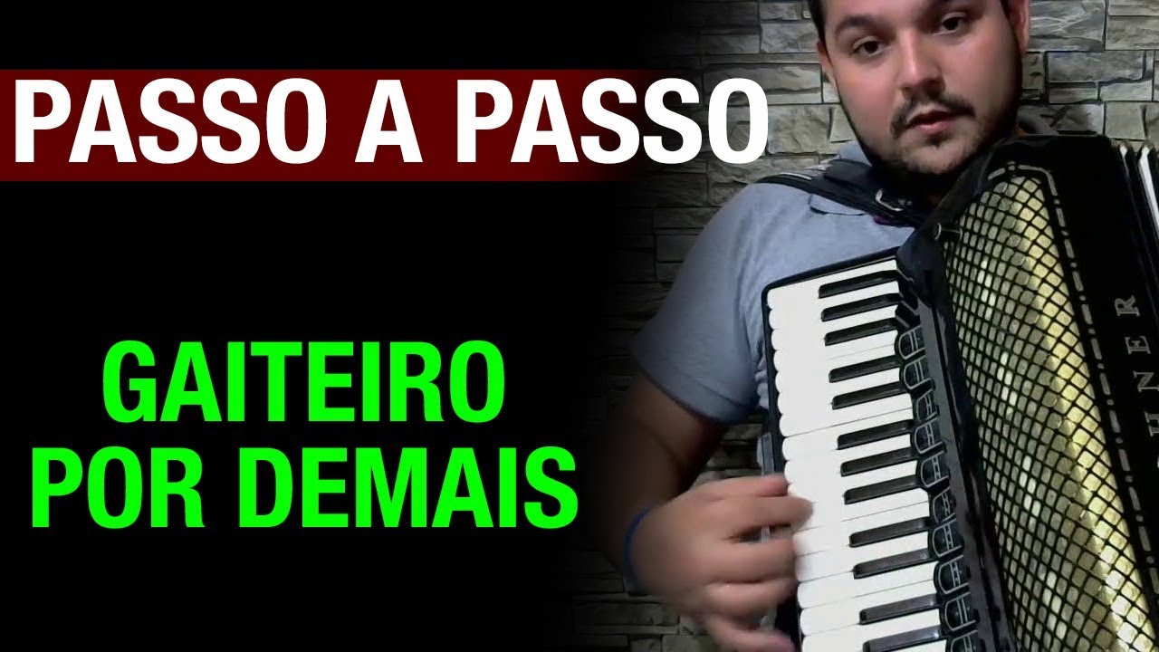 Vídeo Aula da Música GAITEIRO POR DEMAIS | CESAR FILHO