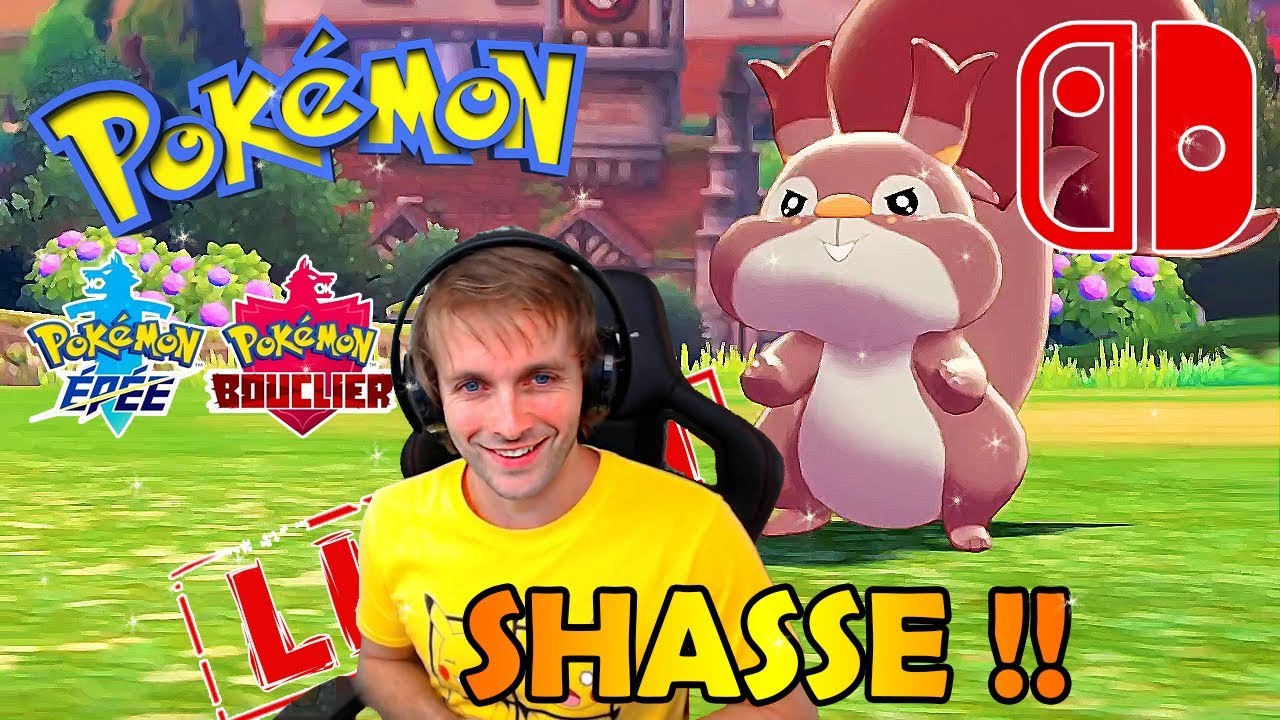 🔴 LIVE SHASSE !! RONGOURMAND SHINY SUR POK&Eacute;MON &Eacute;P&Eacute;E & BOUCLIER !!  GO LIVINDEX !!! (Fin)