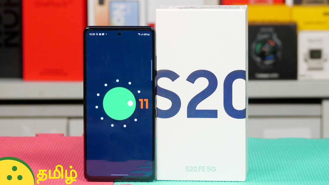 Samsung Galaxy S20 FE 5G Tamil Unboxing and First Impressions with Camera Samples