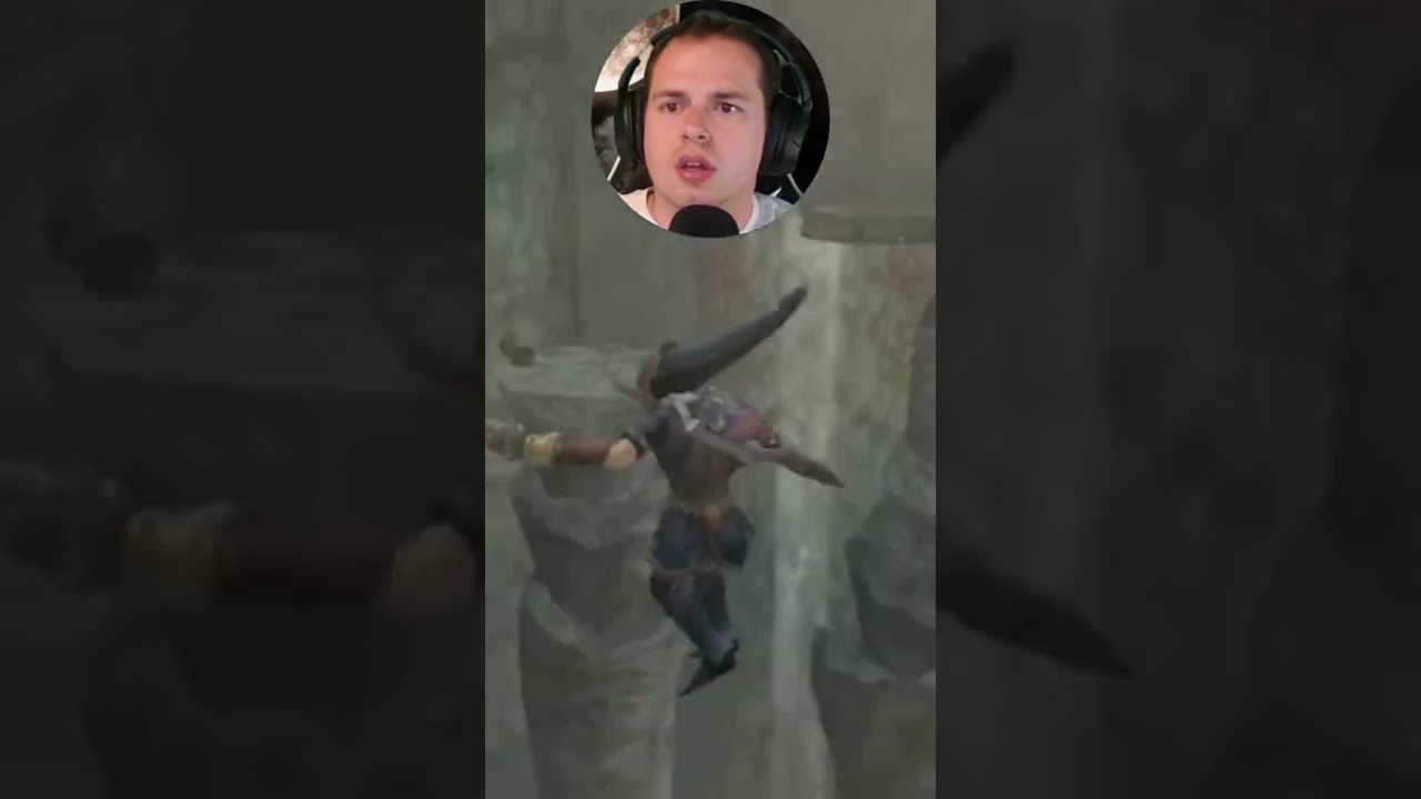 Depth perception? More like Death perception 😂😂😂 #twilightprincess #gamingfails #shorts