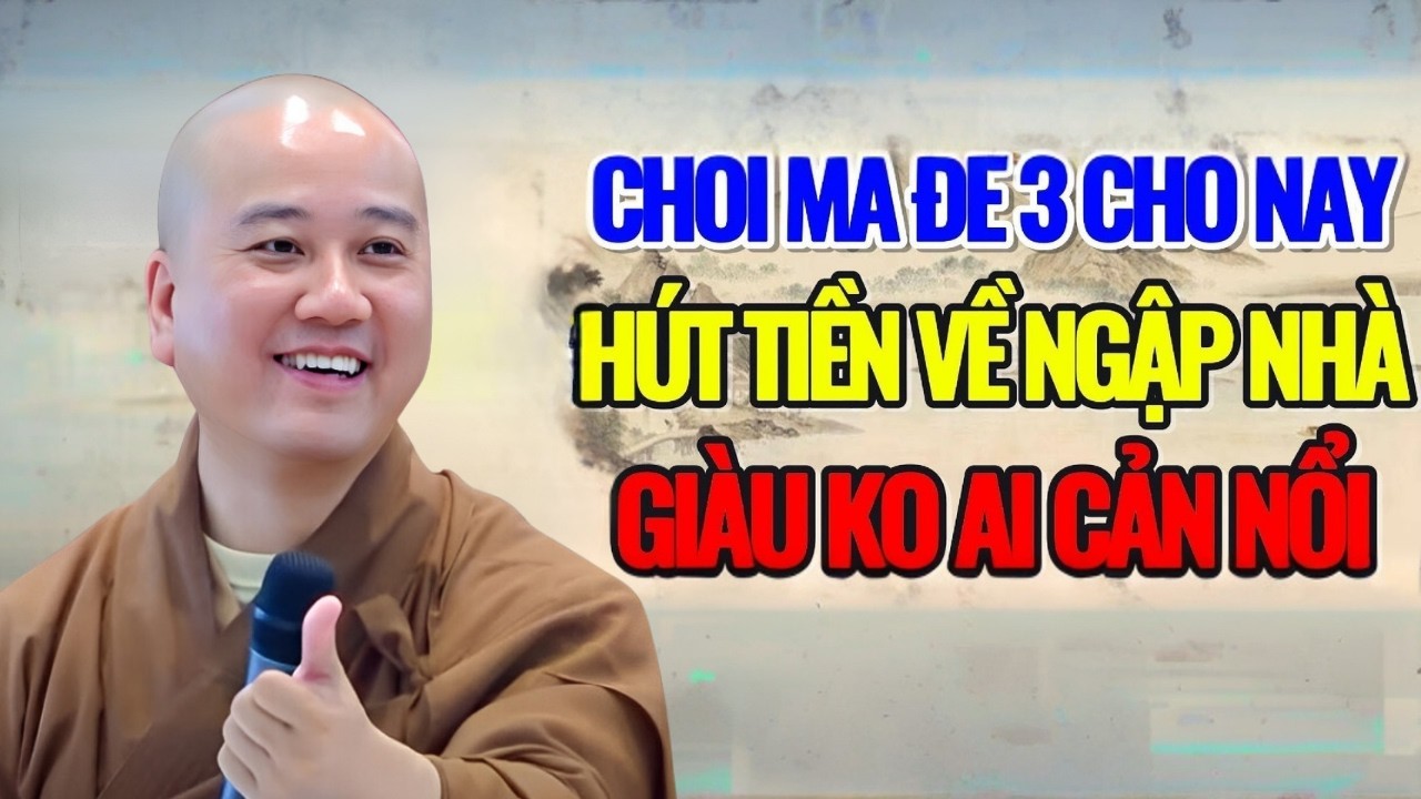 THẦY PHÁP HÒA CHỈ RÕ: CHỔI QUÉT NHÀ MÀ ĐỂ 3 VỊ TRÍ NÀY, THÌ GIÀU KO AI CẢN NỔI - HÚT TIỀN NGẬP NHÀ