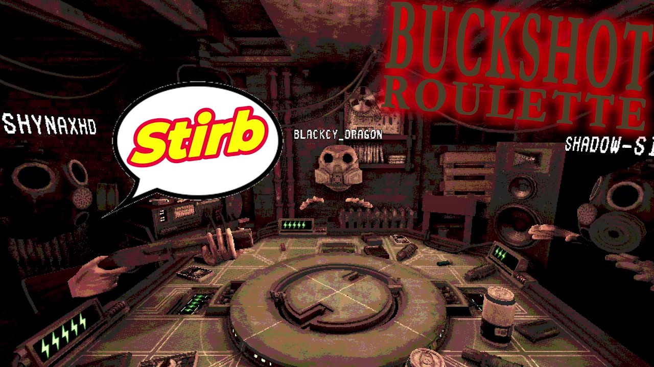 Shynax Shadow Braten & Blackcy Gehen Zurück in den Keller (Buckshot Roulette)