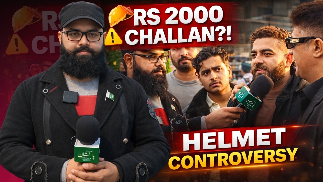 2000 + Helmet Challan – Public Fight in Lahore | Public Reaction Turns Aggressive at Liberty Market