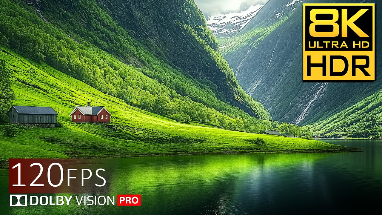 Visual Heaven | 8K OLED HDR Video in Dolby Vision™ (120FPS Ultra HD)
