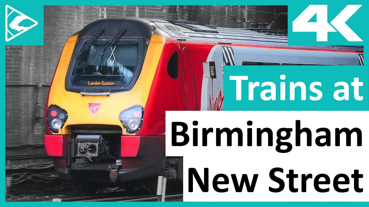 RUSH HOUR trains at Birmingham New Street 31/07/2019