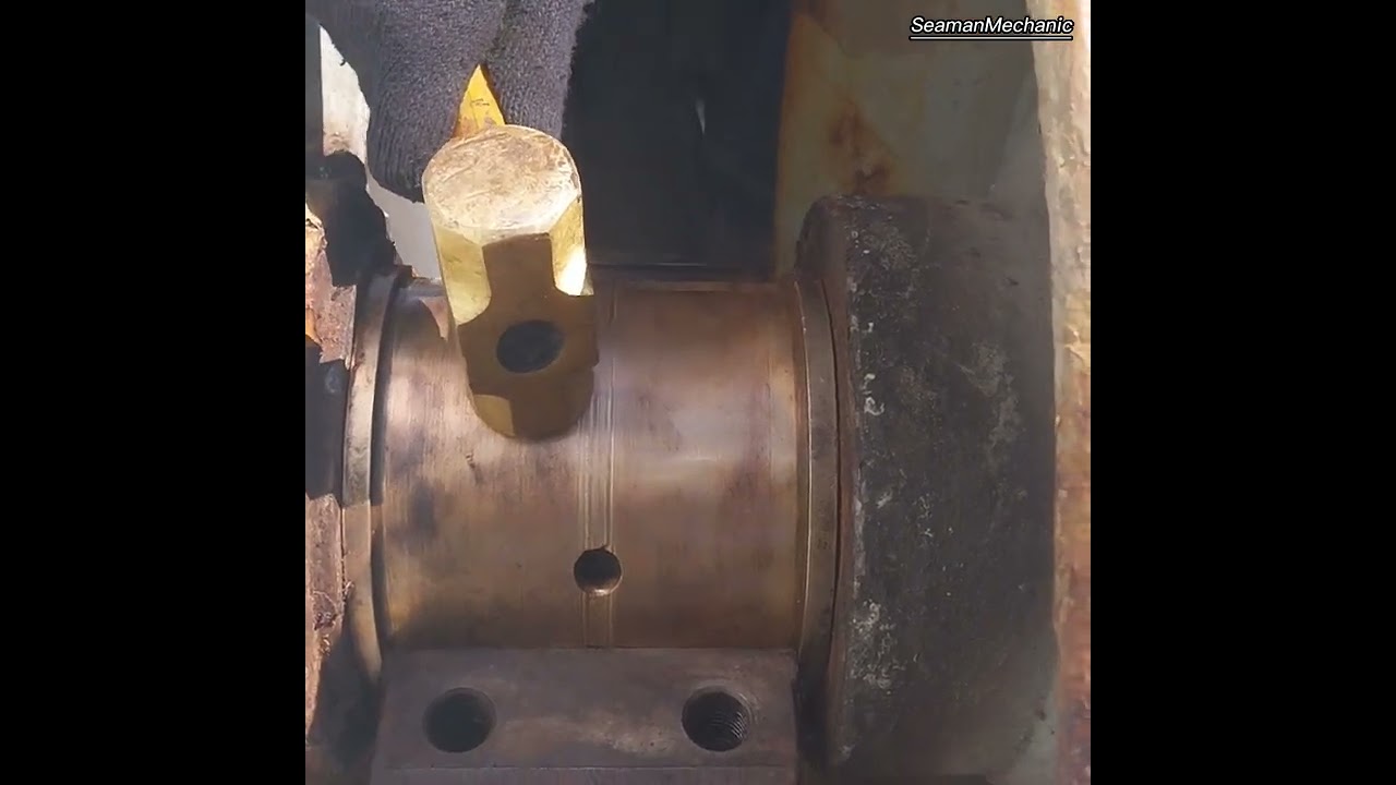Windlass | Mooring Winch | open-up inspection | of shaft and bearing