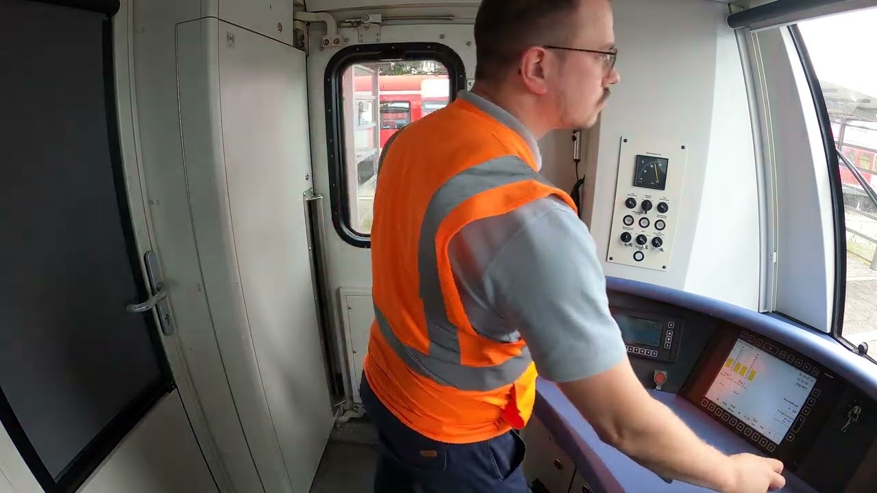 Führerstandsmitnahme S-Bahn München S6 Tutzing - Grafing Bahnhof BR423 02.07.2024