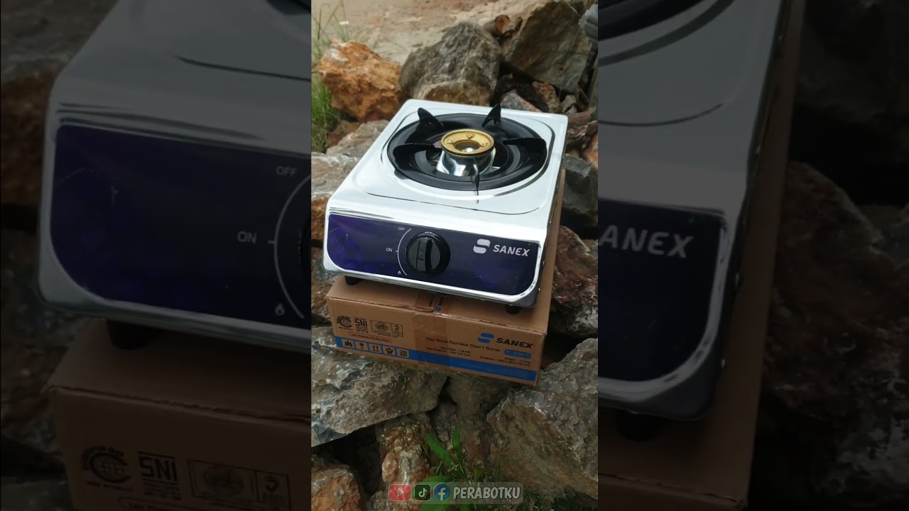 Kompor Gas Sanex 1 Tungku K808S 