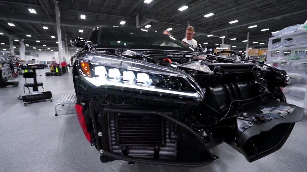 Honda NSX manufacturing process, Ohio USA | HONDA NSX 製造中...米国・オハイオから