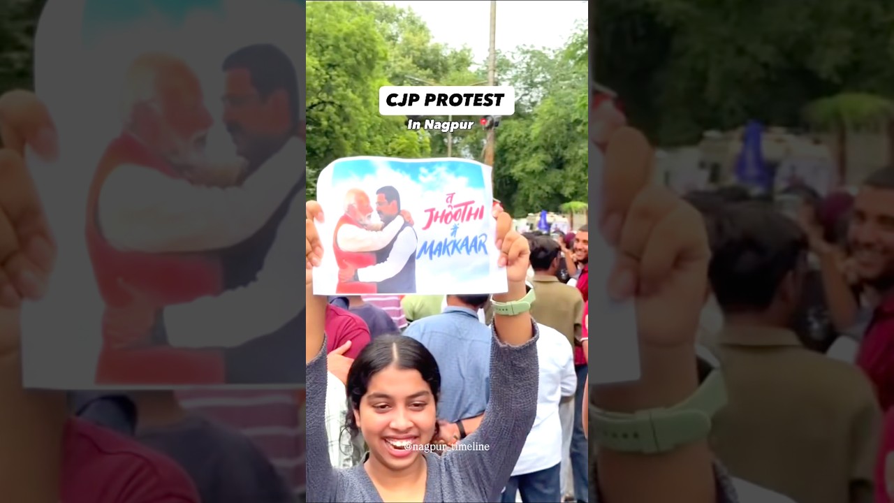 Hilarious Student Protest Posters in Nagpur #poster #shorts #protest