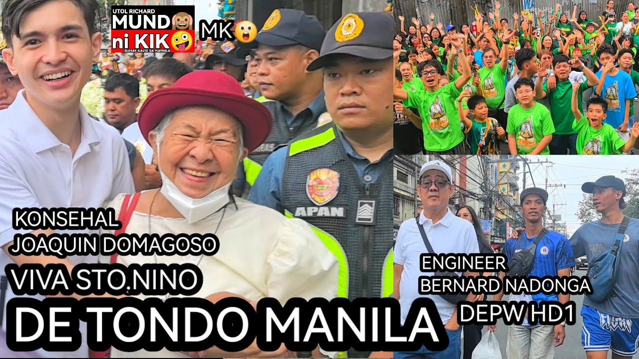 MK😲/HAPPY FIESTA MGA B@T@NG TONDO VIVA STO.NINO DE TONDO #manilaupdate #depwhd1 #lakbayaw2026