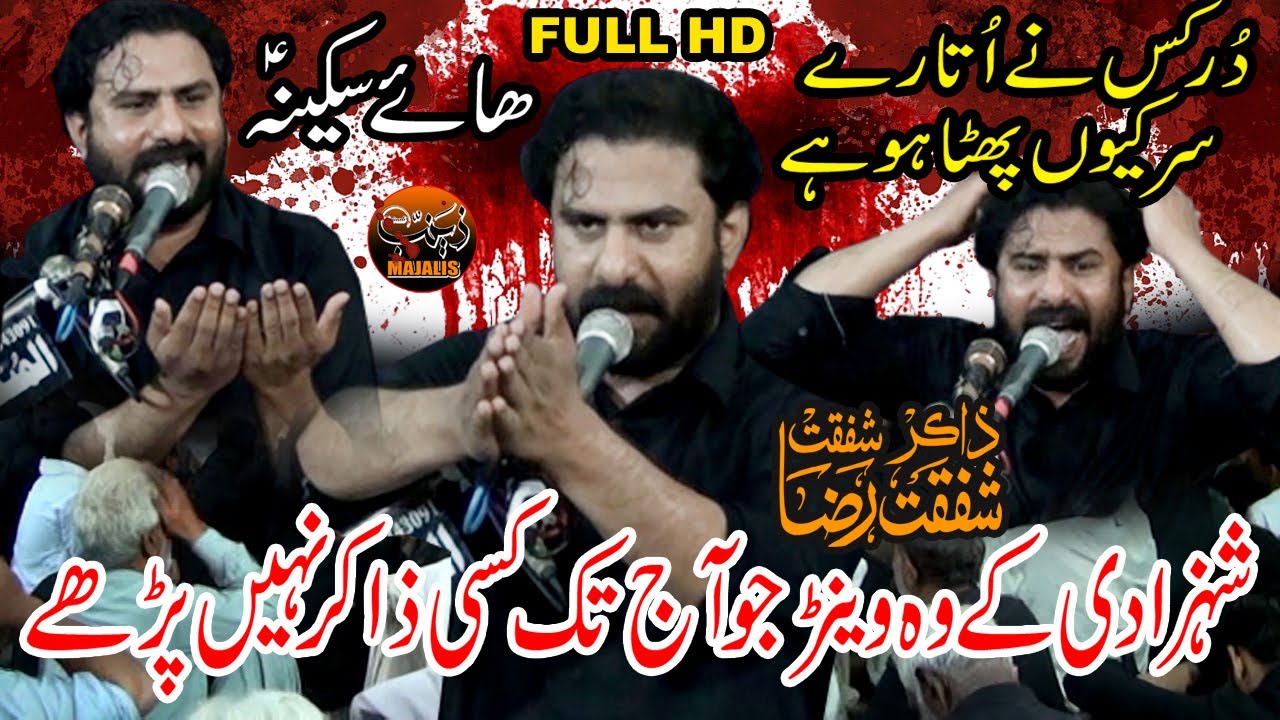 Zakir Shafqat Raza Shafqat-Meri doa Sakina s a-Talagang 2023-Zainab Majalis