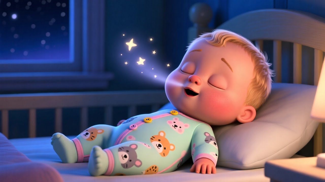 Bedtime 123 Baby Dream 🌙 Counting Song for Kids | Learn Numbers with Sleepy Fun for Toddlers