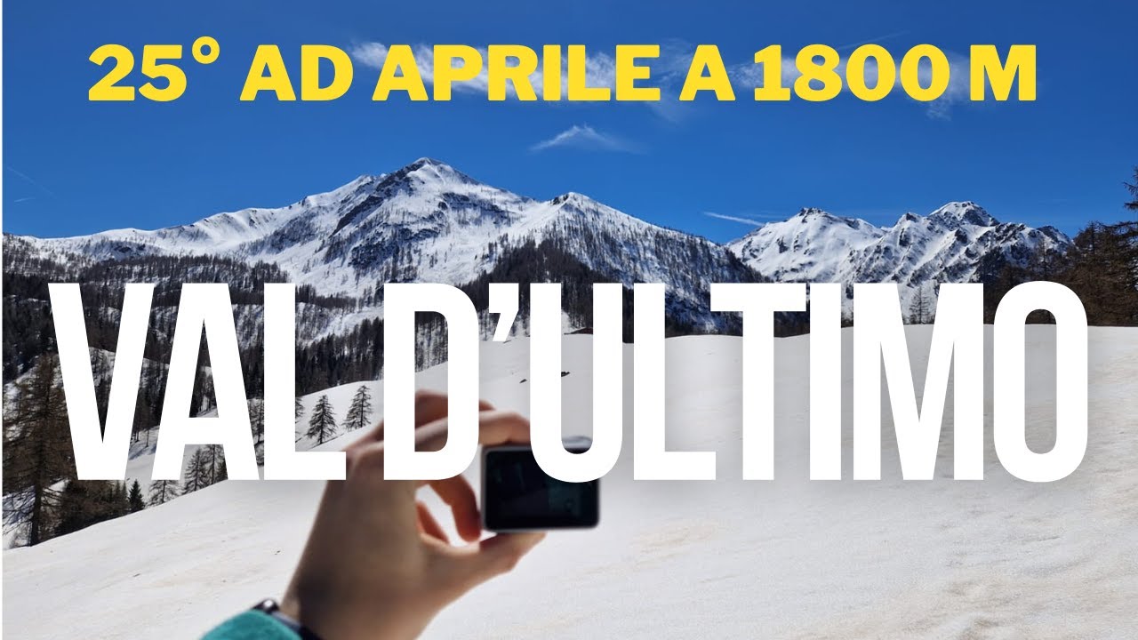 L'infinito INVERNO nelle MONTAGNE della VAL D' ULTIMO/ Aprile in Alto Adige ☃️🥕