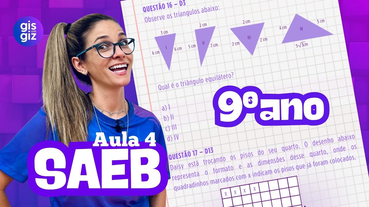 SAEB 9º ANO MATEMÁTICA | SIMULADO PREPARATÓRIO SAEB #4