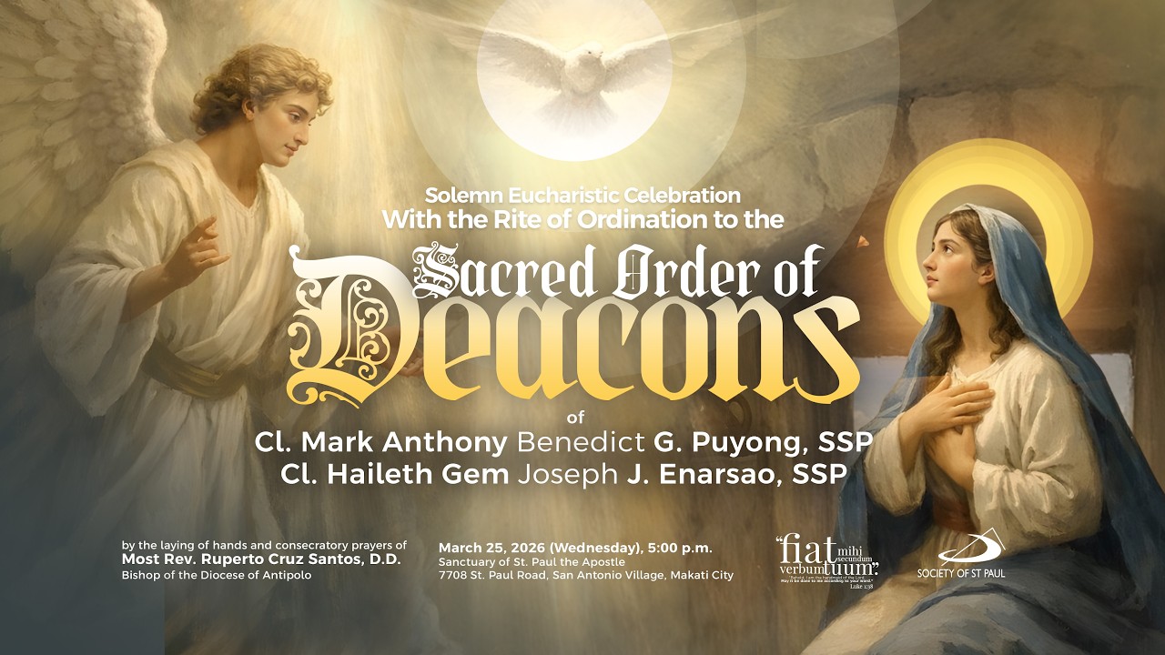 Sambuhay TV Mass | March 25, 2026 | Ordination to the Sacred Order of Deacons