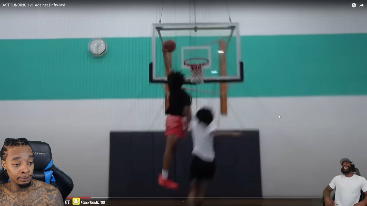 Reacting To Cash 'FLIGHT GOT DUNKED ON & TRIED TO HIDE IT LOL' 1v1 DriftyJay!