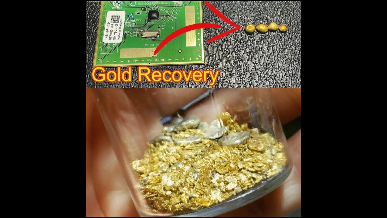 GOLD RECOVERY:/ Gold recovery from bga ic chips:parts of computer