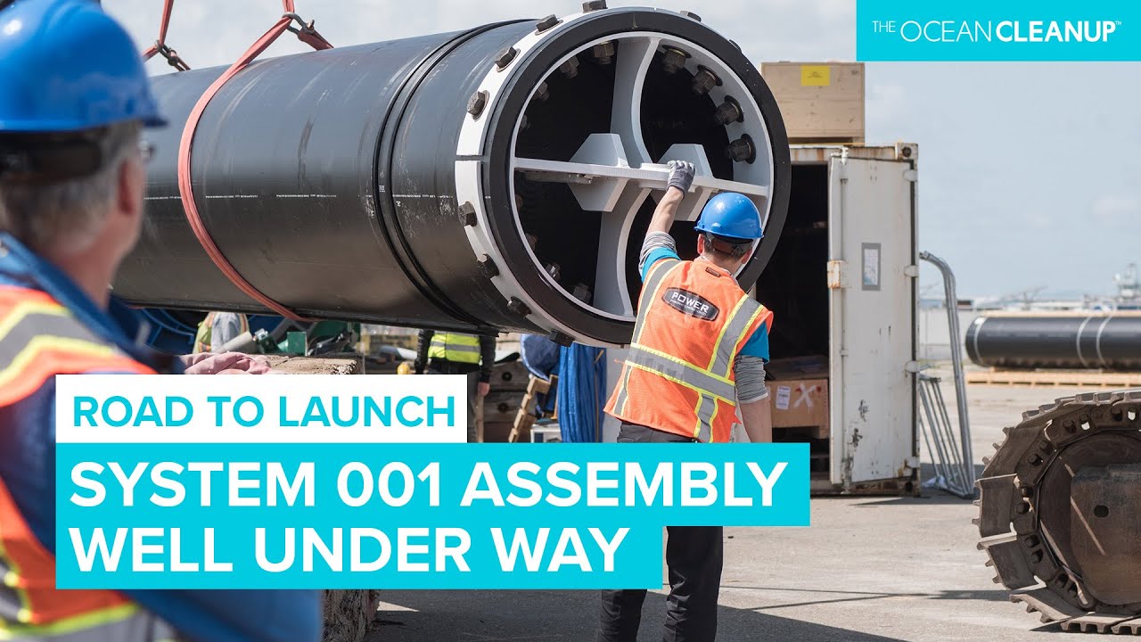 Building the first cleanup system | System 001| The Ocean Cleanup