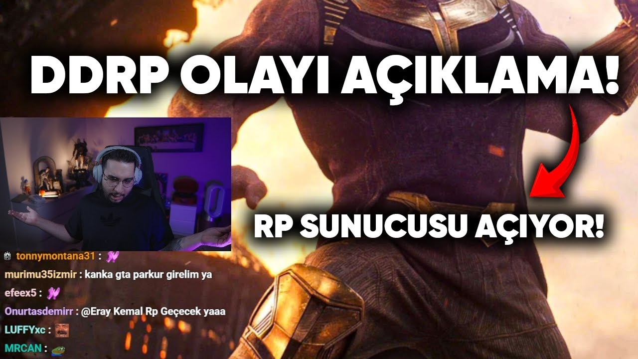 ERAY DDRP HAKKINDA A&Ccedil;IKLAMA! - (RP SUNUCUSU A&Ccedil;IYOR)