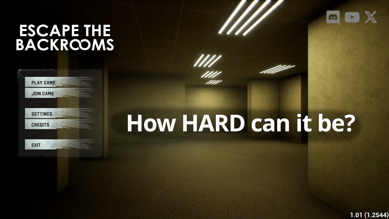 Escape the Backrooms #escapethebackrooms