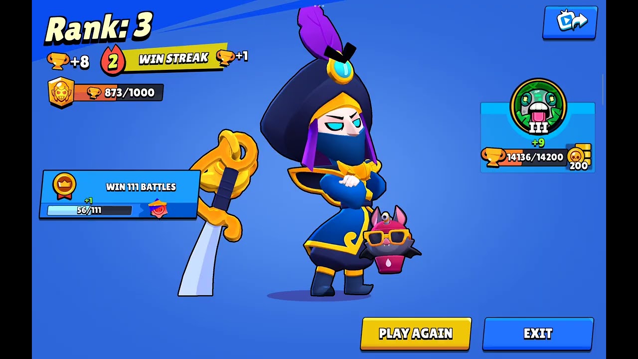 Pushing 43 trophies