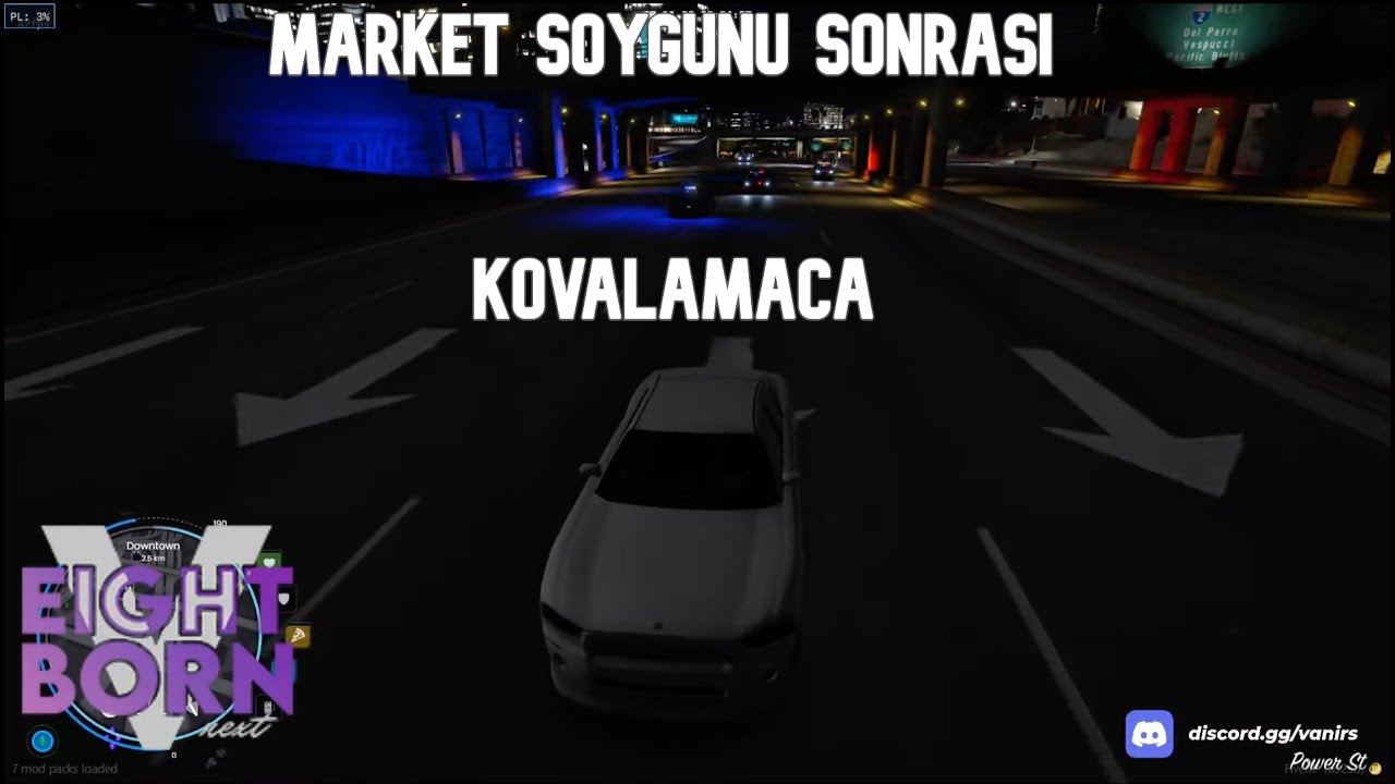 EightbornV | VANİRS İLE NEFES KESEN MARKET SOYGUNU | KAÇABİLDİLER Mİ ?
