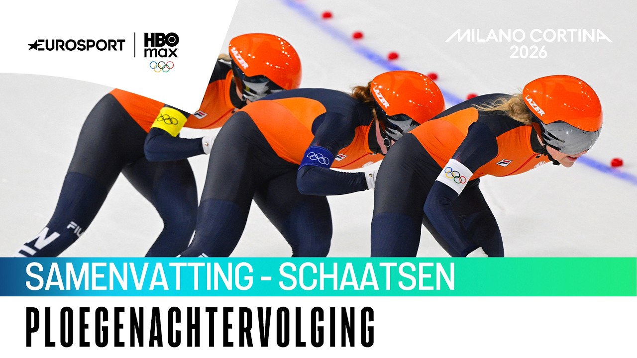 NEDERLAND op JACHT naar MEDAILLES | Samenvatting Ploegenachtervolging | Milano Cortina 2026