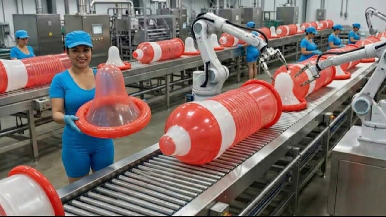 Inside a Female Condom Factory | Precision Medical Manufacturing (Full Process)