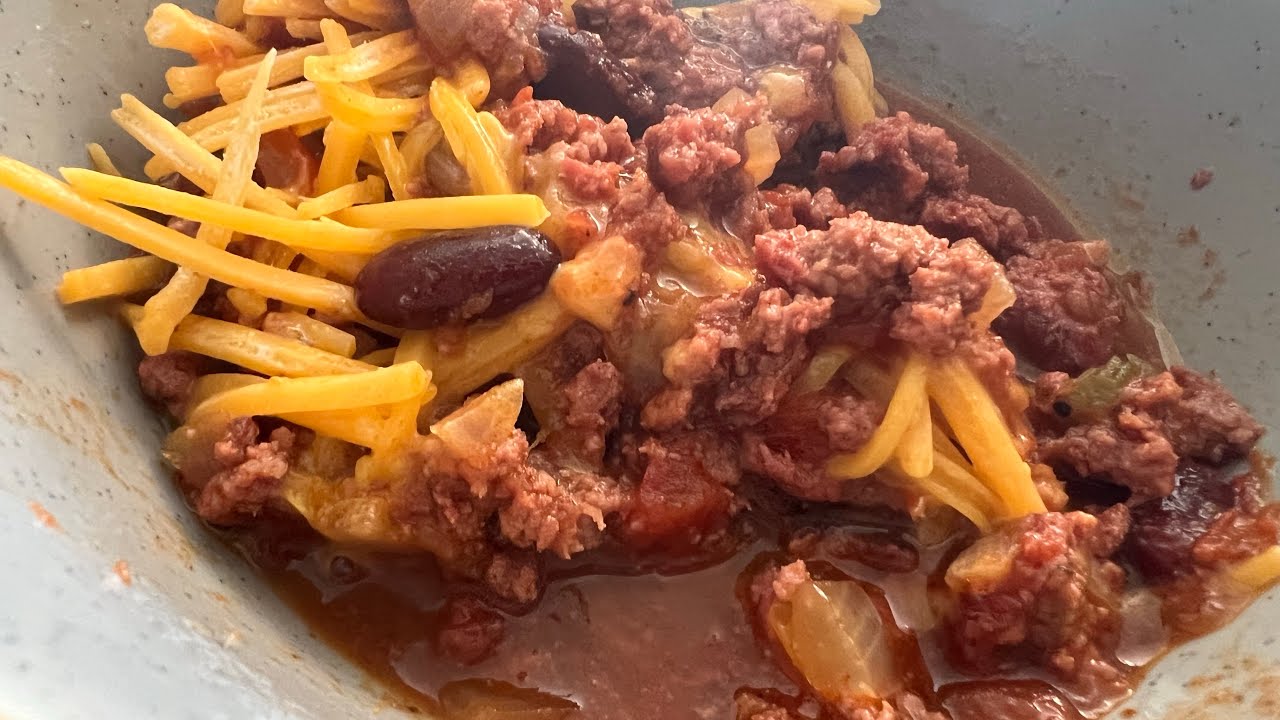 Quick and Easy Smoked Chili!